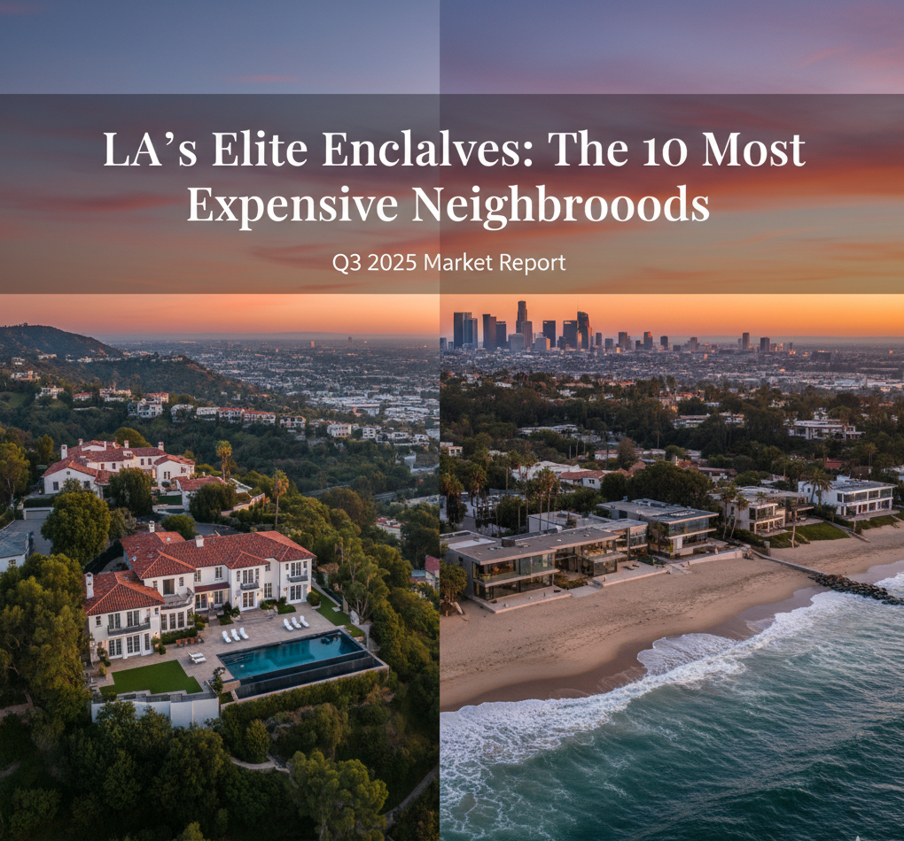adam fisher real estate top 10 wealthiest neighborhoods in la