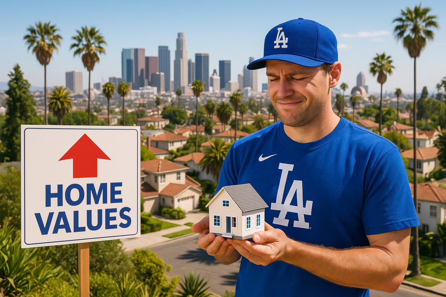Visual representation of the Dodgers